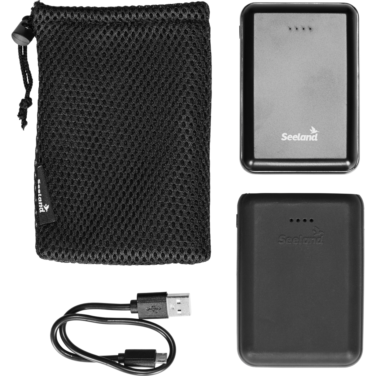 Heat Powerbank Svart - Seeland
