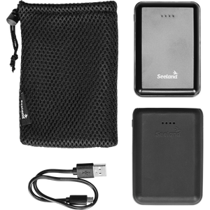 Heat Powerbank Svart - Seeland