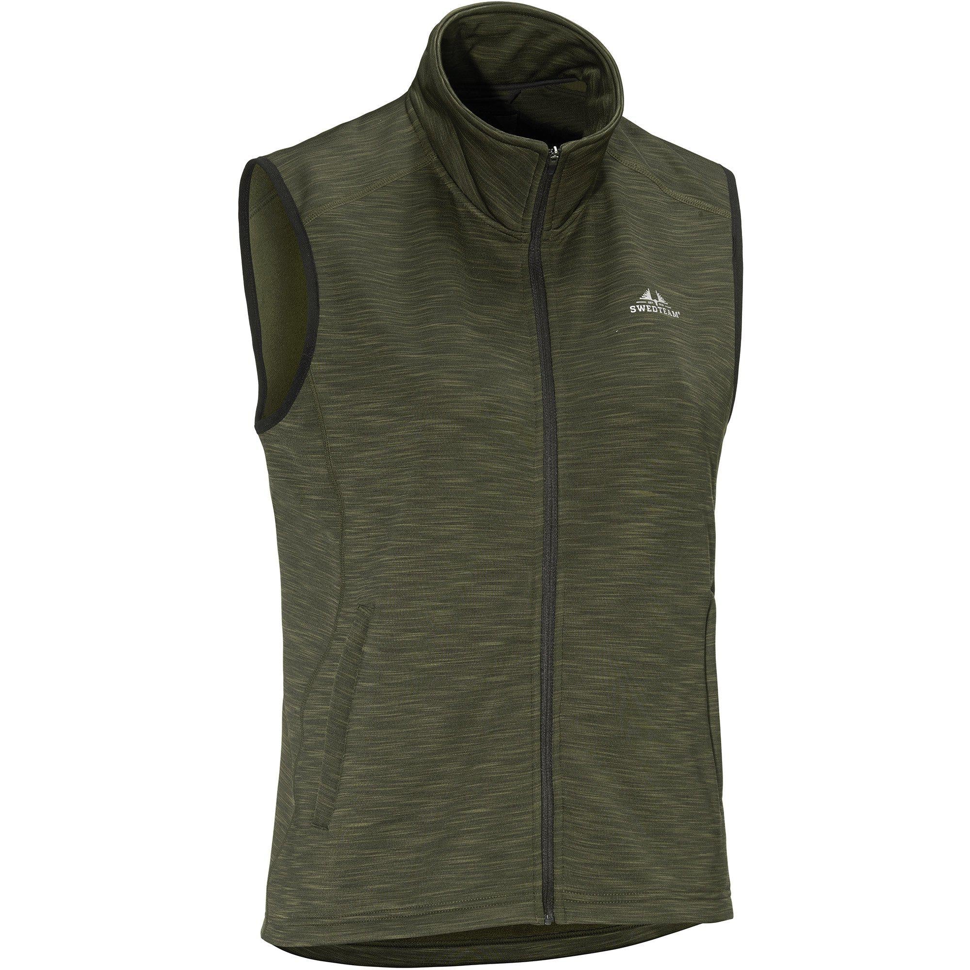 Stl. 40 - Ultra Light Women Hunting Vest Green - Swedteam - Bytesvara
