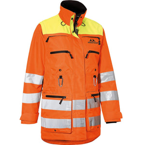 Stl. X-Large - Dog Handler Nicco Wo Hunting Jacket Orange Neon - Swedteam - Bytesvara
