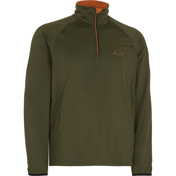 Ridge Antibite Tröja Half-zip Forest Green - Swedteam