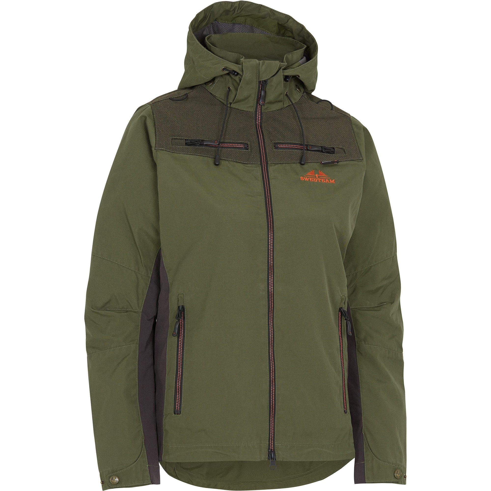 Stl. 38 - Lynx Women Antibite Hunting Jacket - Hunting Green - Swedteam - Bytesvara
