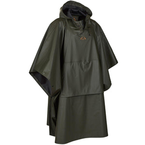 Crest Poncho regnkläder Grön - Swedteam