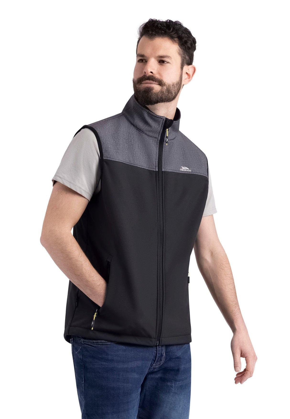 Abbott Gilet - Dark Grey Marl - Trespass