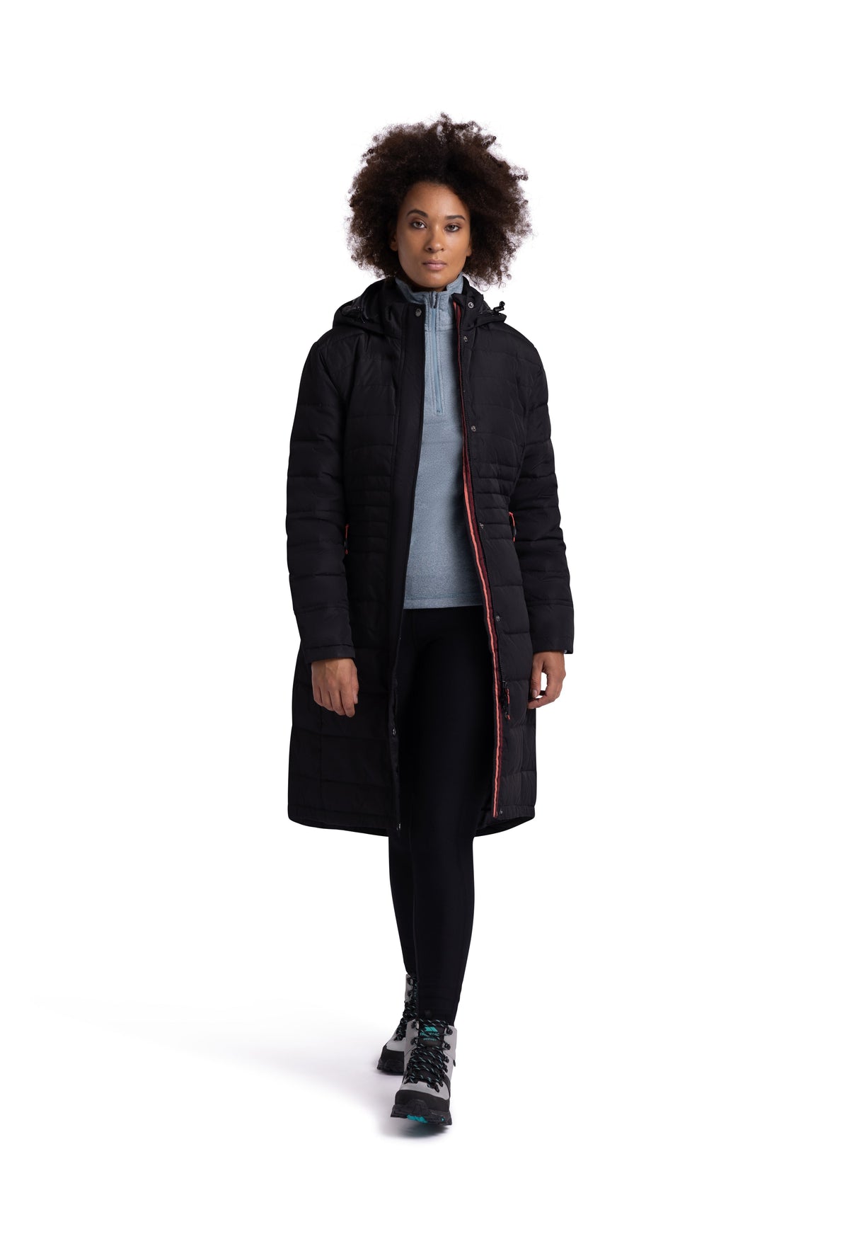 Bitsy- Female Down Jacket - Black - Trespass