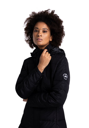 Bitsy- Female Down Jacket - Black - Trespass