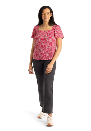 Bliss - Claret Print - Trespass