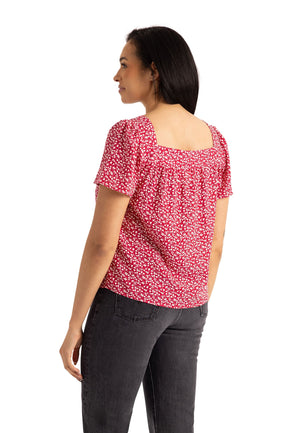 Bliss - Claret Print - Trespass