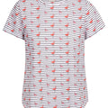 Cara - White Flamingo Stripe - Trespass