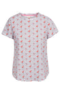 Cara - White Flamingo Stripe - Trespass