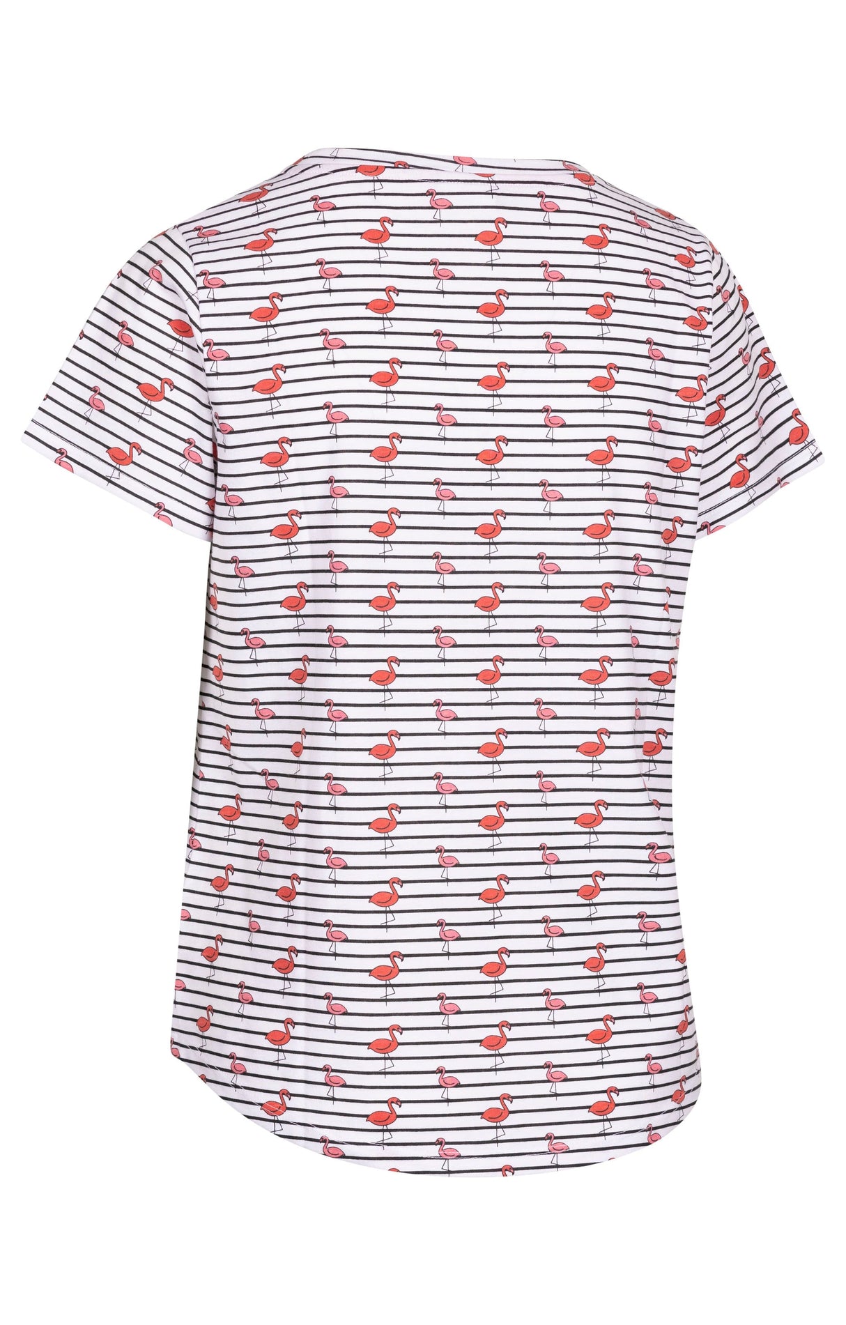 Cara - White Flamingo Stripe - Trespass