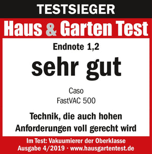 Vakuumförpackare FastVac 500 - Caso