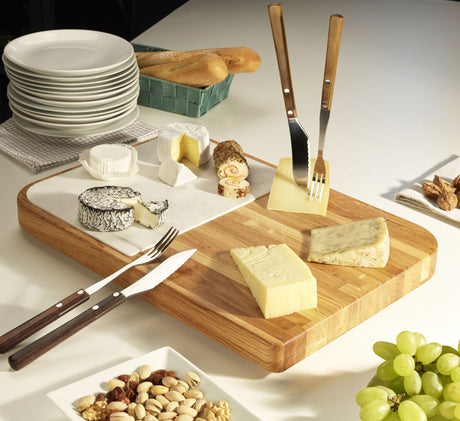 Ost- och skärbräda 500X340X40 mm - Legnoart GRAND CHEESE PLACE