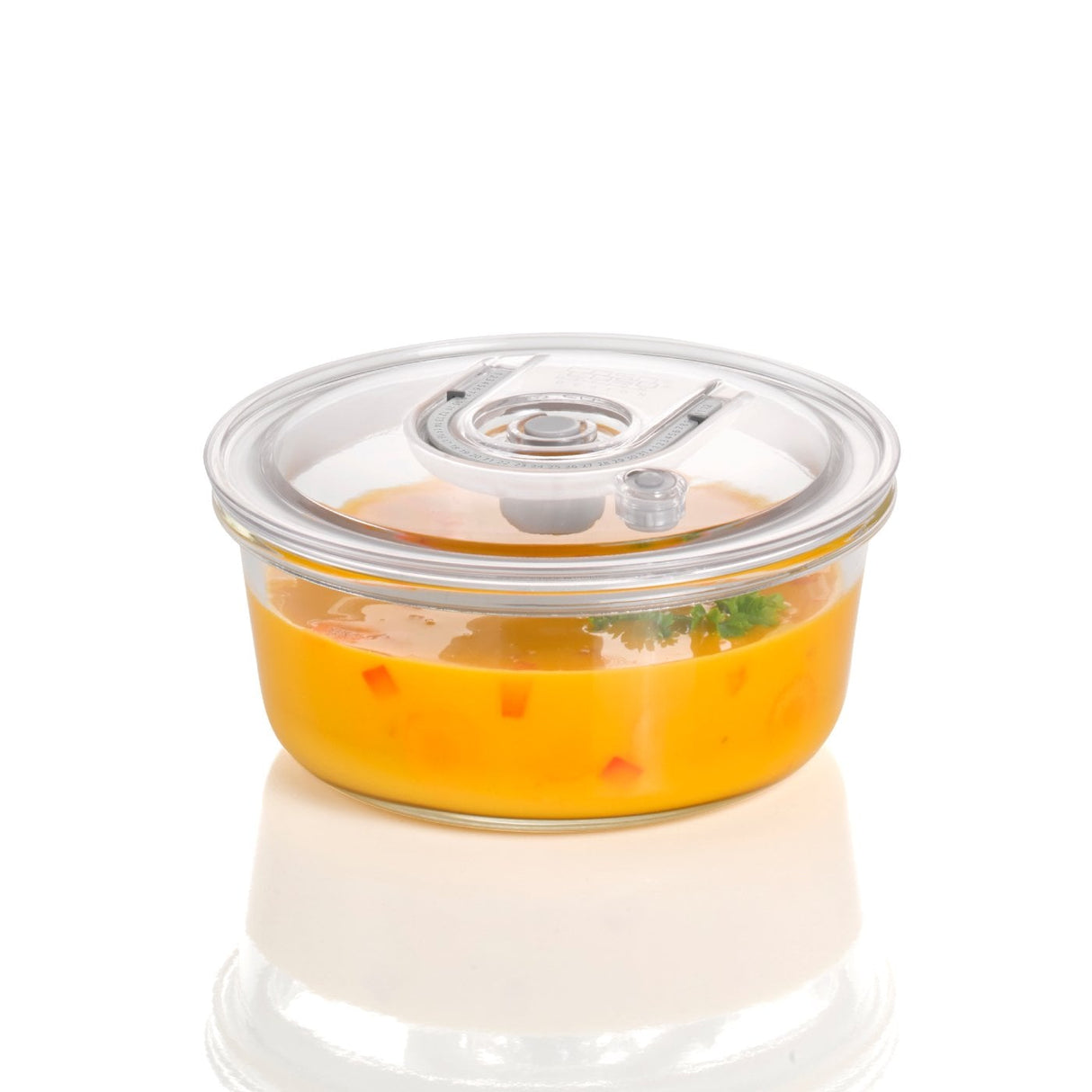 Vakuumbehållare, Rund, 940 ml – Caso