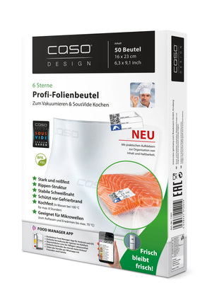 Foliepåsar 30x40 cm, 50 st – 150 my – Caso