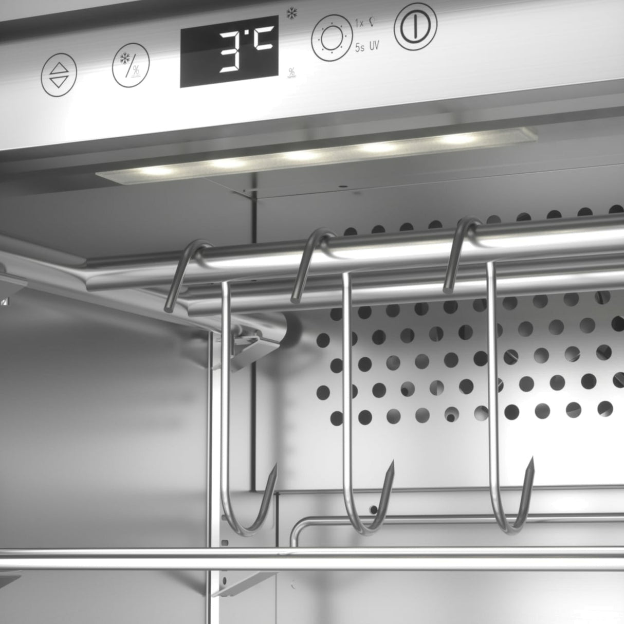 DryAged Master 63 köttmogningsskåp 63 L rostfritt stål - Caso