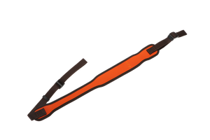 Gevärslinga i Orange nylon/gummibeläggning - CZ