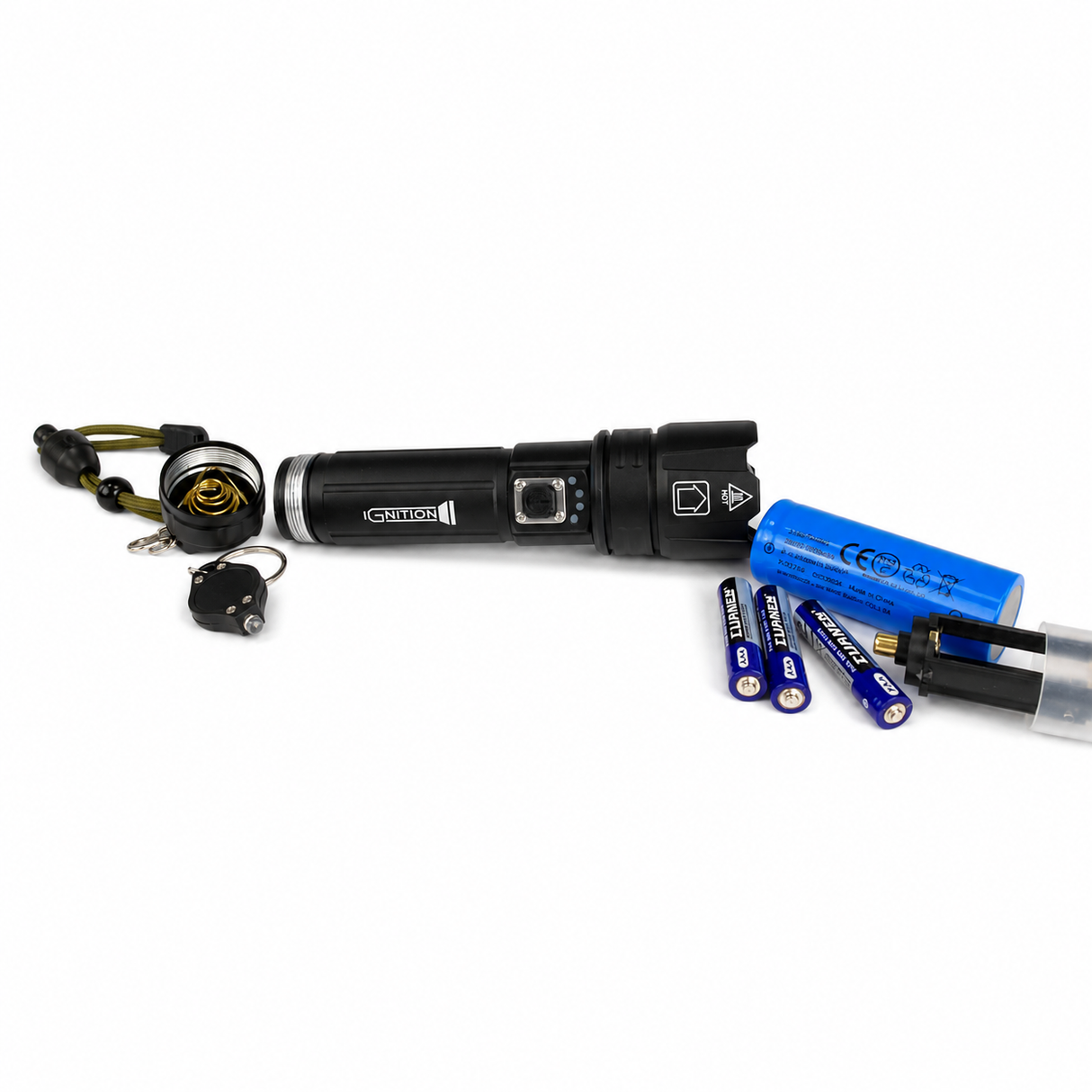 Kraftfull ficklampa 2 000 lumen - Ignition