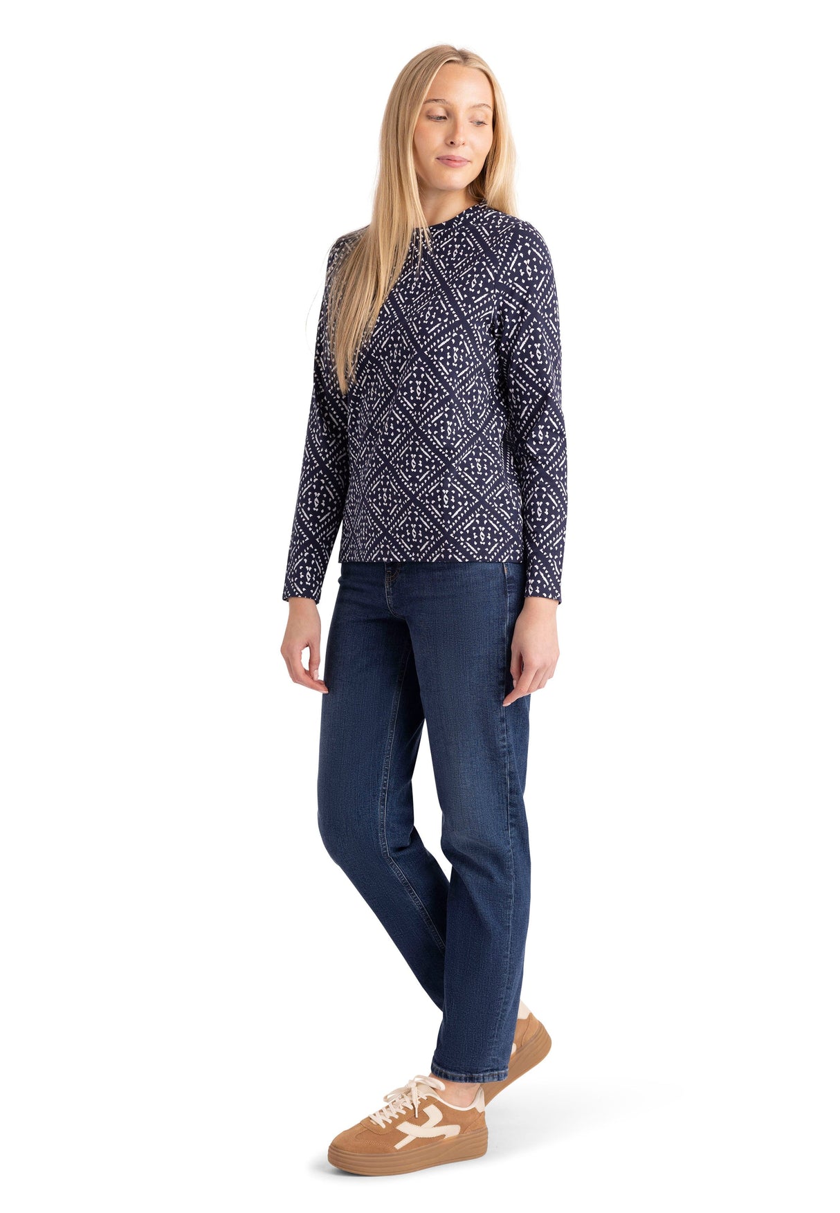 Daniela - Navy Print - Trespass