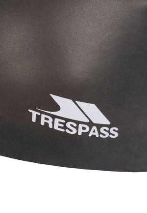 Denon- Unisex Swimming Cap - Black - Trespass