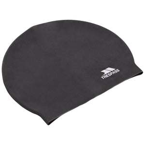Denon- Unisex Swimming Cap - Black - Trespass