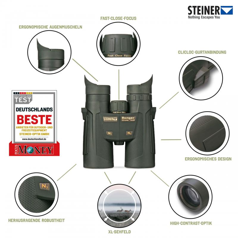 Steiner Ranger Xtreme 8x42 - Jagtbutikken
