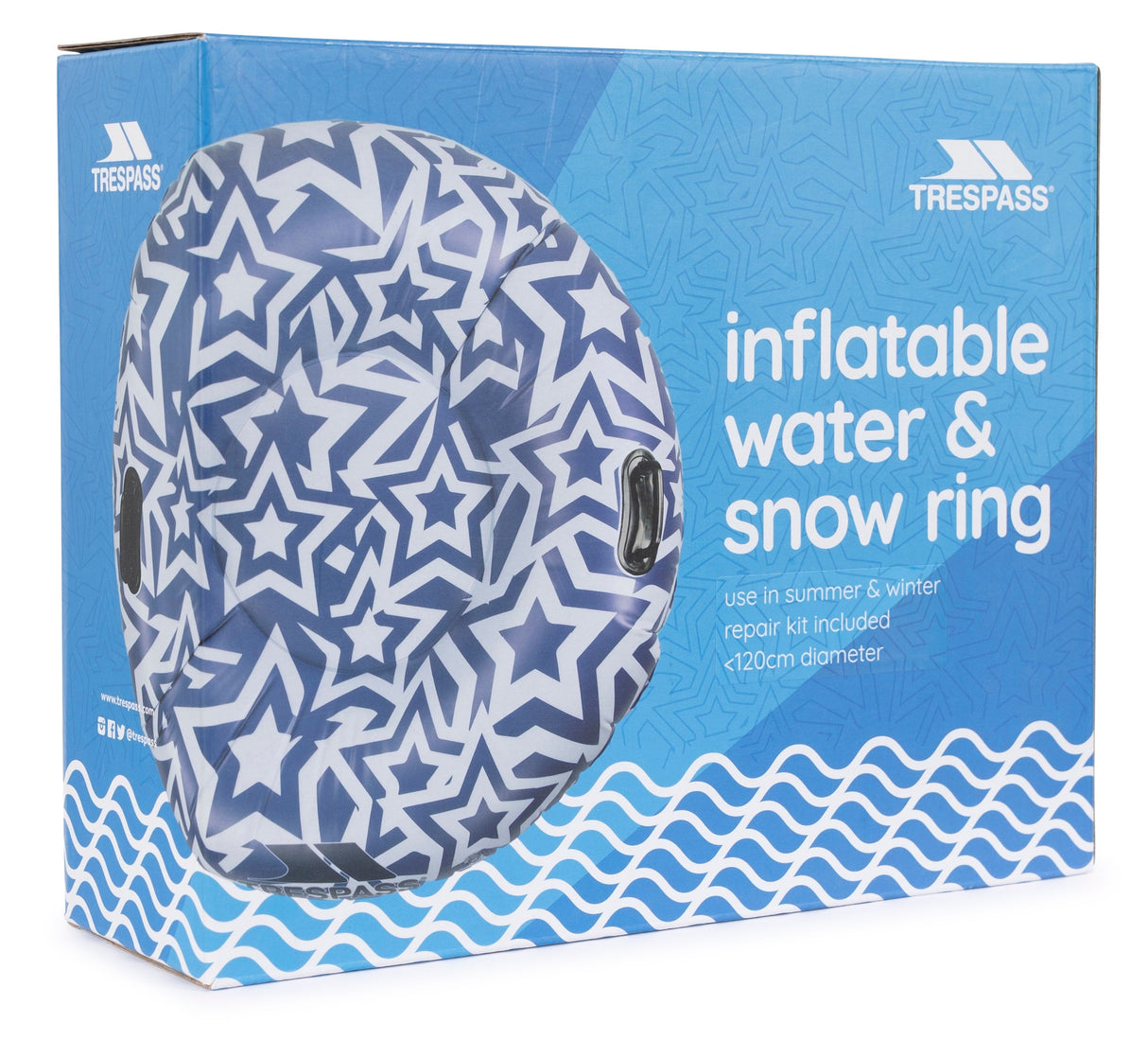 Dingnut - Star Pattern Blue/ White - Trespass