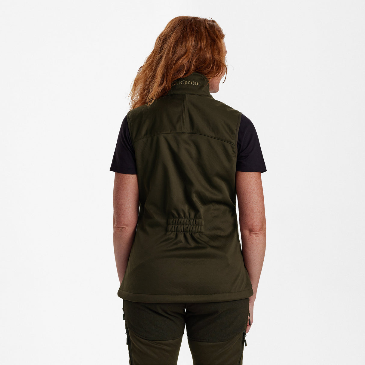 Dam Excape Softshellväst Art Green - Deerhunter