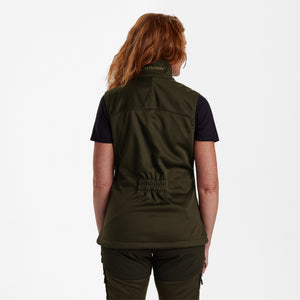 Dam Excape Softshellväst Art Green - Deerhunter