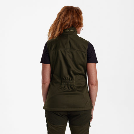 Dam Excape Softshellväst Art Green - Deerhunter