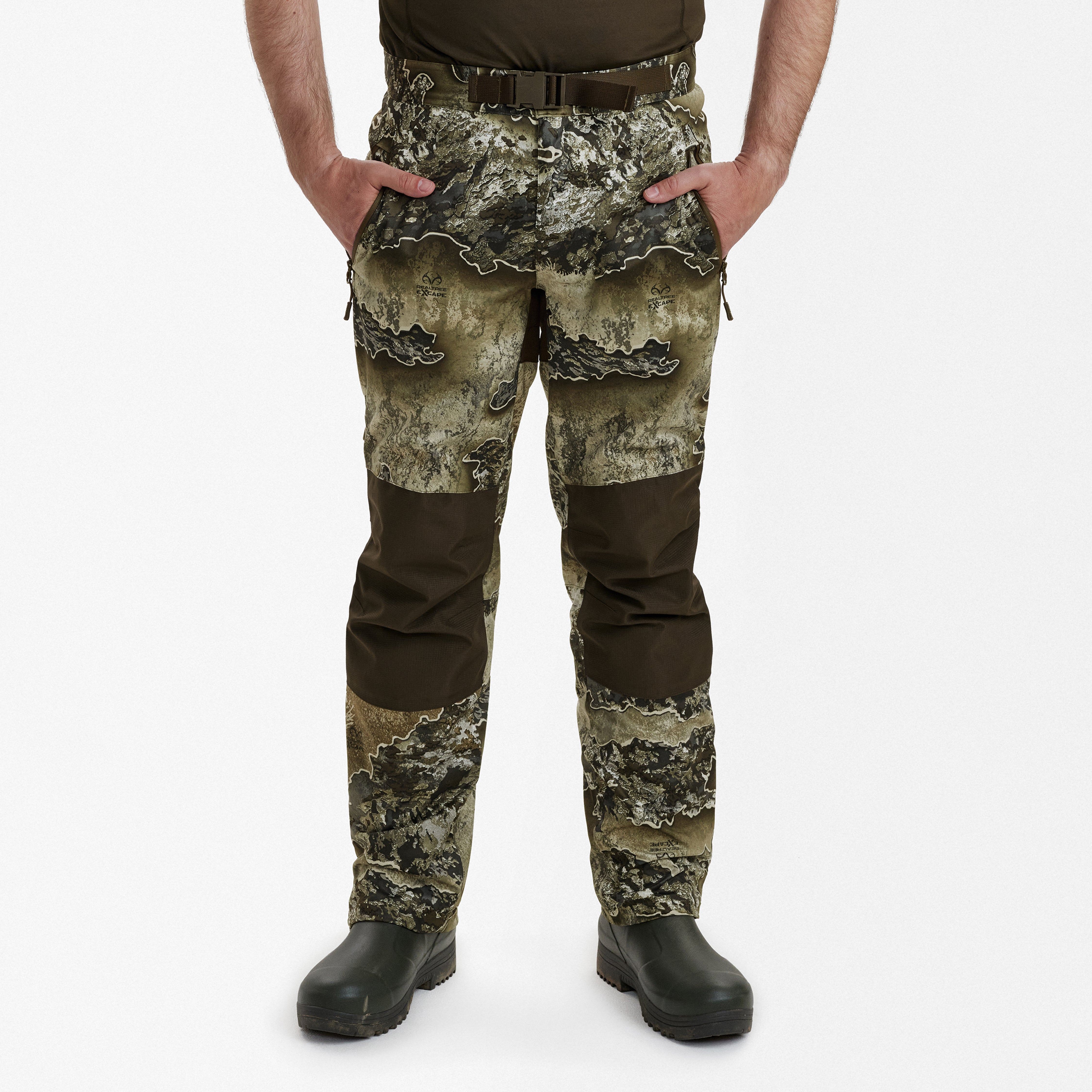 Stl. X-Large - Excape Regnbyxor REALTREE EXCAPEâ„¢ - Deerhunter - Bytesvara