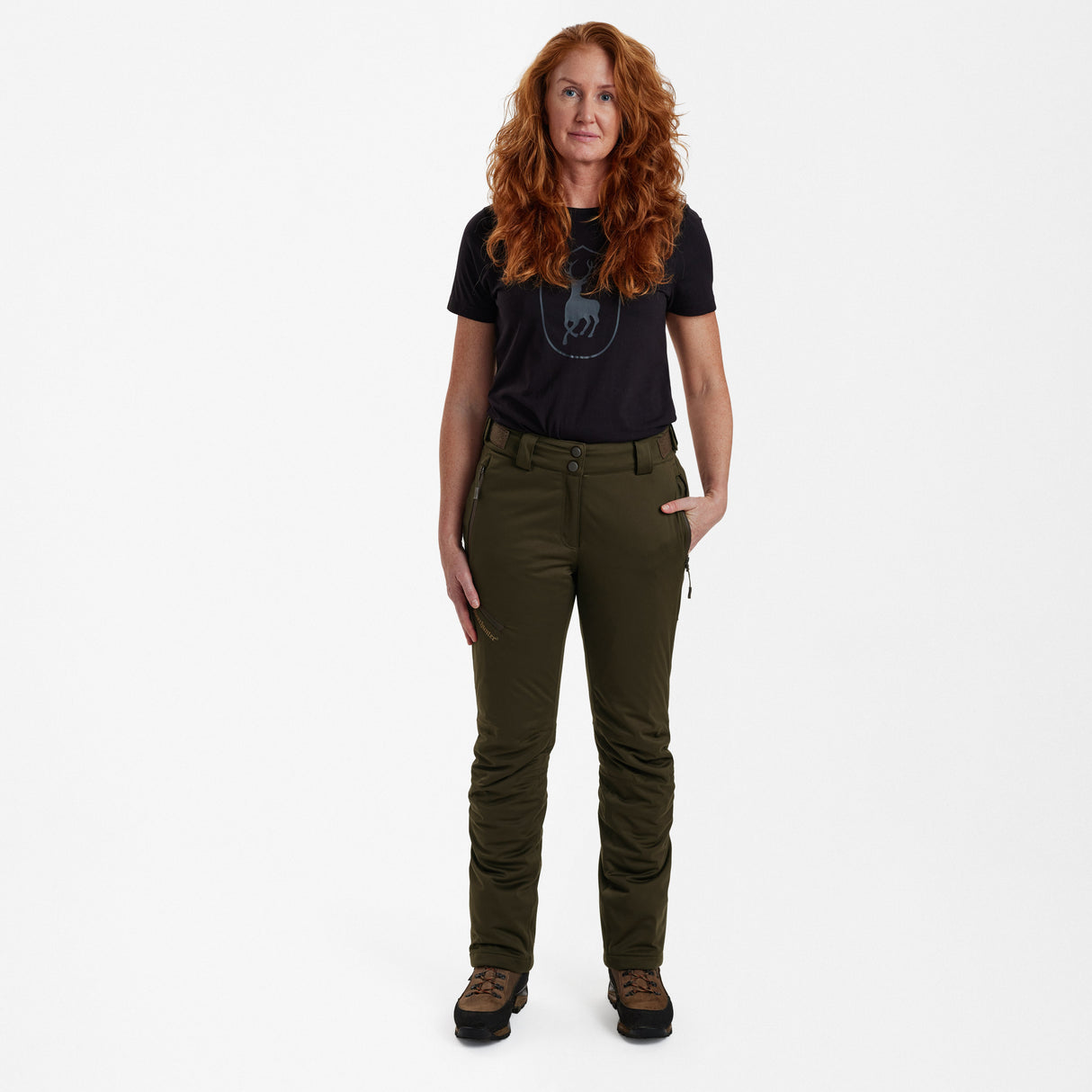Lady Excape Vinterbyxor Art Green - Deerhunter