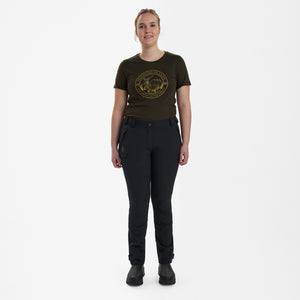 Lady Ann Full Stretch Byxor Svart - Deerhunter