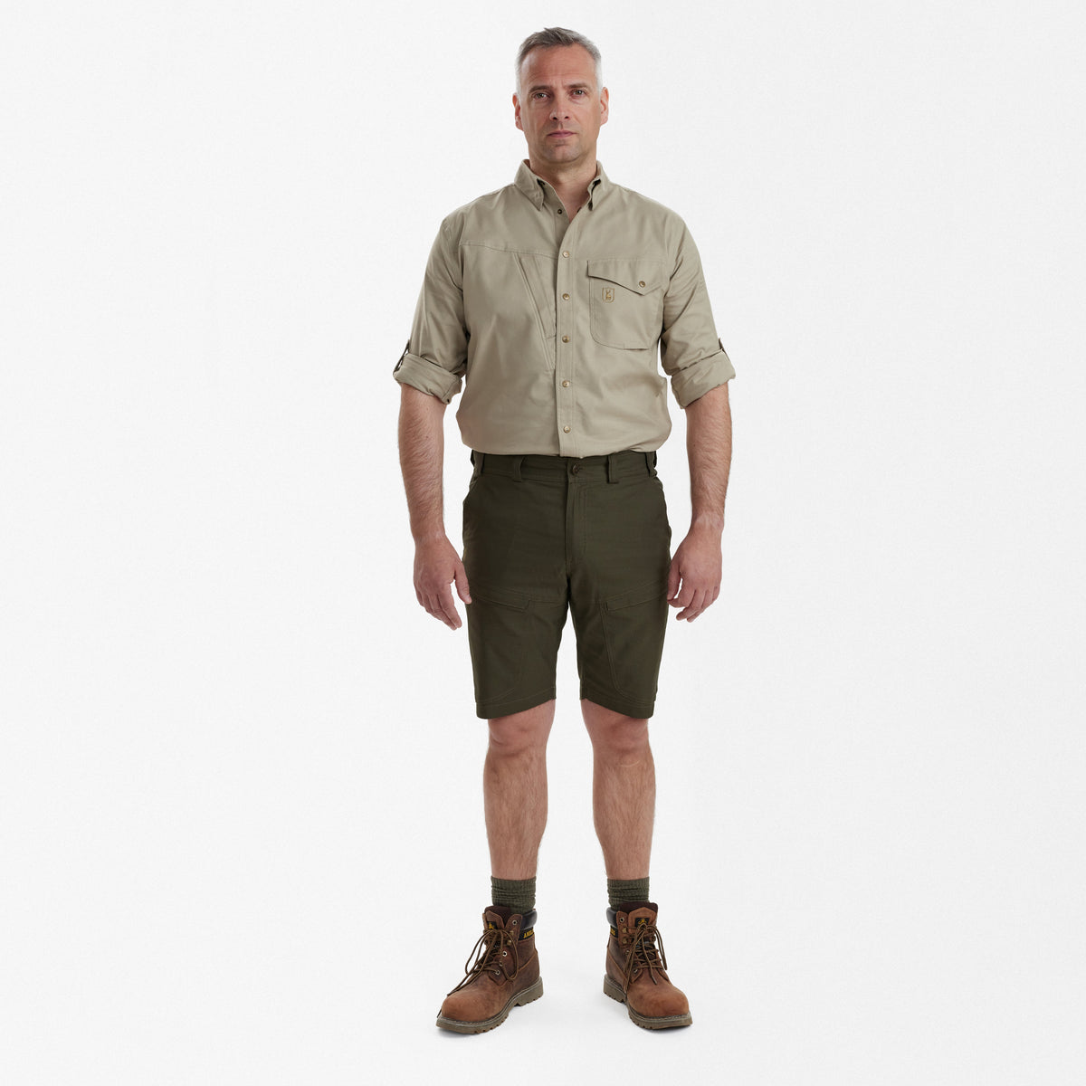 Matobo Shorts Skogsgrön - Deerhunter