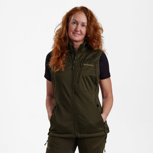 Dam Excape Softshellväst Art Green - Deerhunter