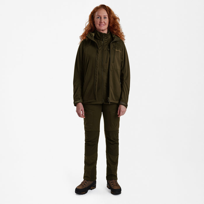 Dam Excape Softshell-jacka Art Green - Deerhunter