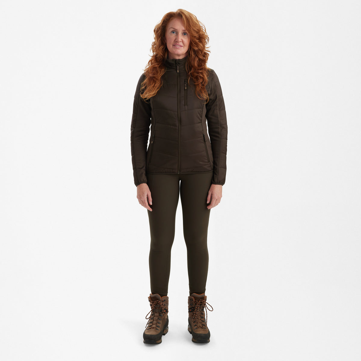 Lady Heat quiltad jacka wood - Deerhunter