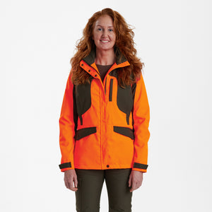 Lady Ann Extreme jacka med membran Orange - Deerhunter