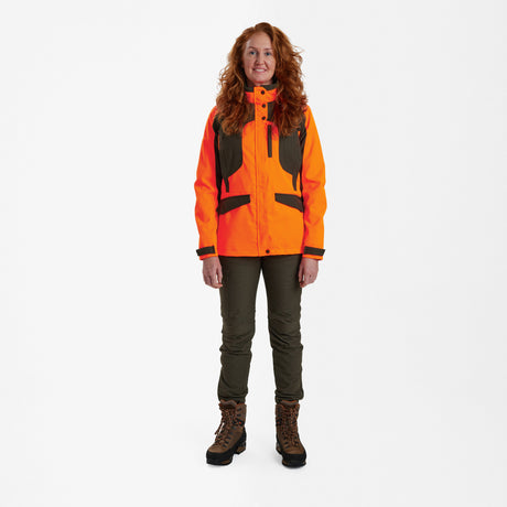 Lady Ann Extreme jacka med membran Orange - Deerhunter