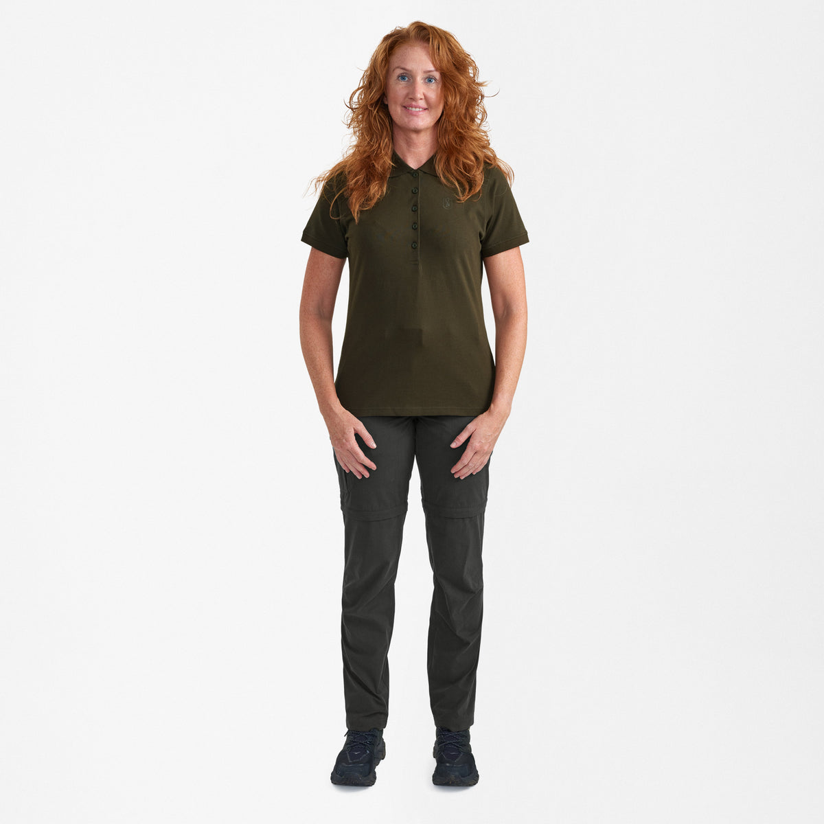 Lady Harriet Pikétröja Deep Green - Deerhunter