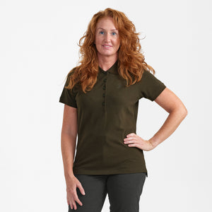 Lady Harriet Pikétröja Deep Green - Deerhunter