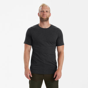 Bas 2-pack T-shirt Adventure Green Melange - Deerhunter