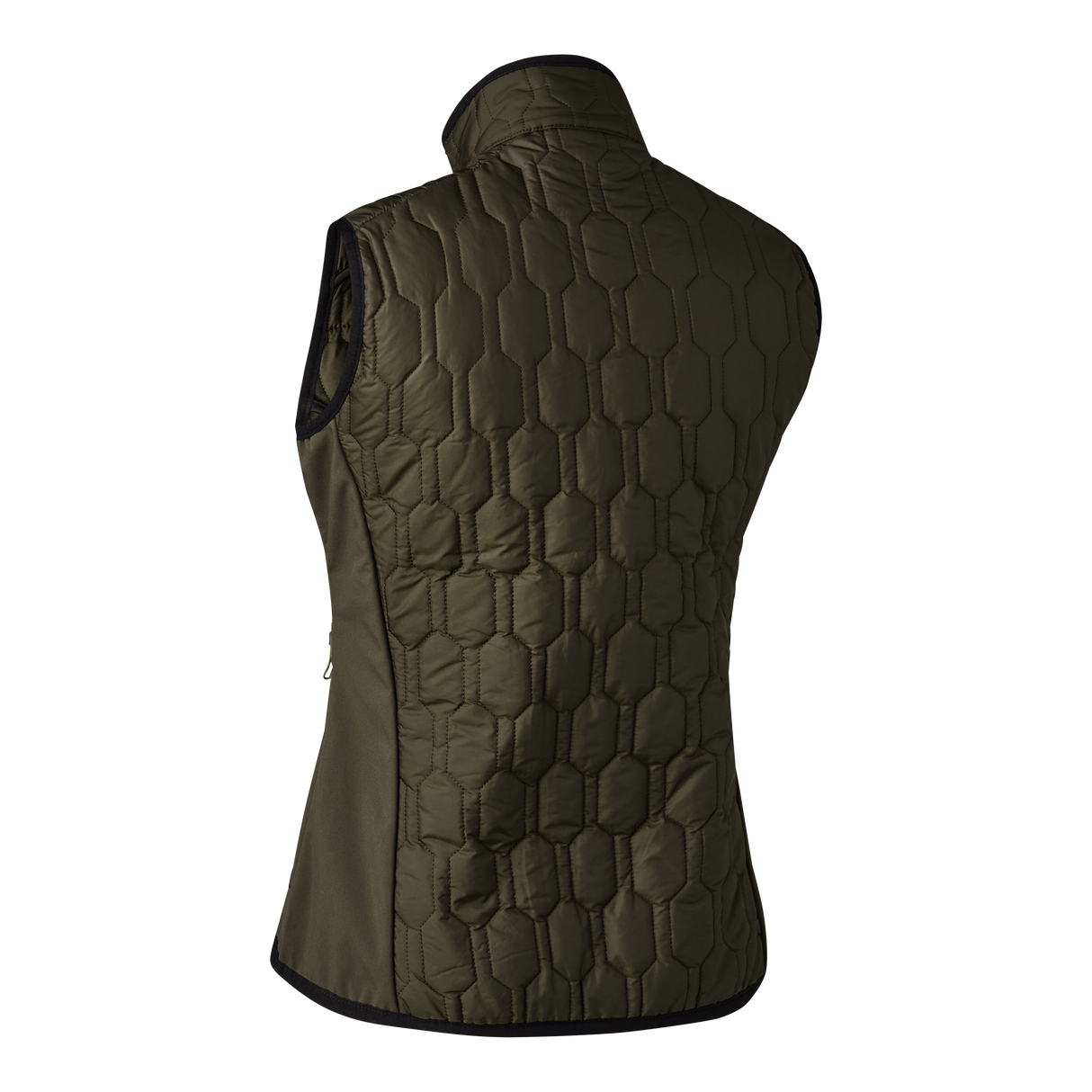 Lady Mossdale quiltad väst Forest Green - Deerhunter