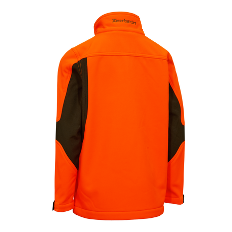 Youth Rogaland Softshelljacka - Safety Orange – Deerhunter