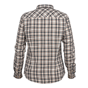 Lady Louisa Skjorta Orange Check - Deerhunter