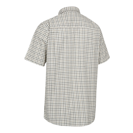 Gavin skjorta S/S - Beige Check – Deerhunter
