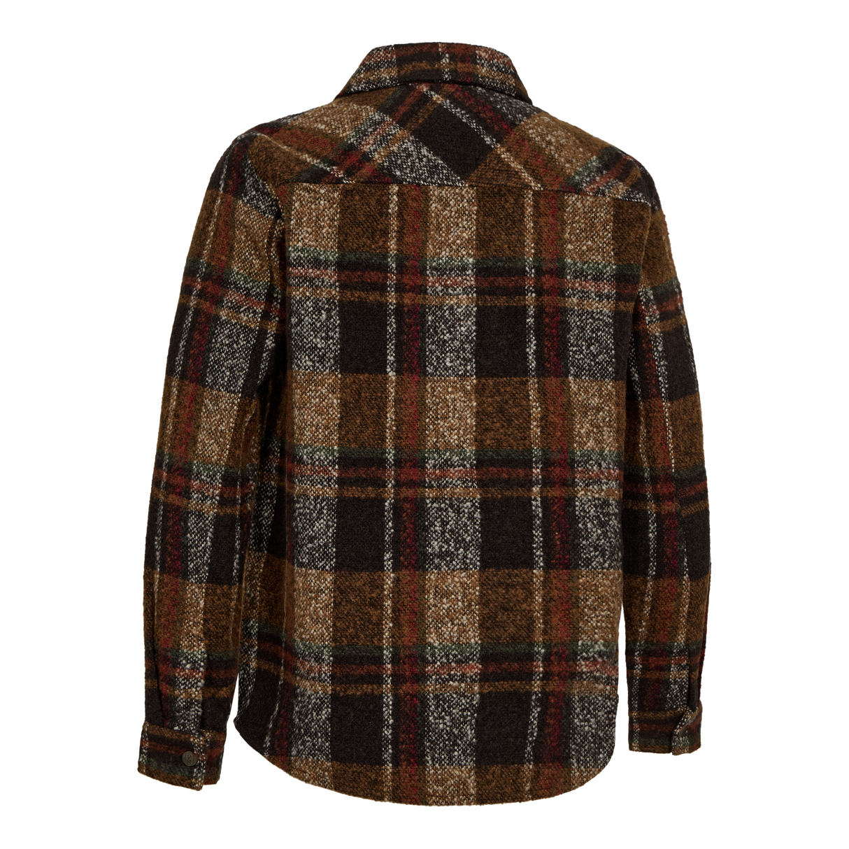 Wilder Overshirt - Brown Check – Deerhunter