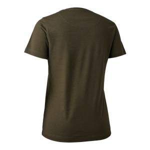 Dam T-shirt med logga Fallen Leaf - Deerhunter