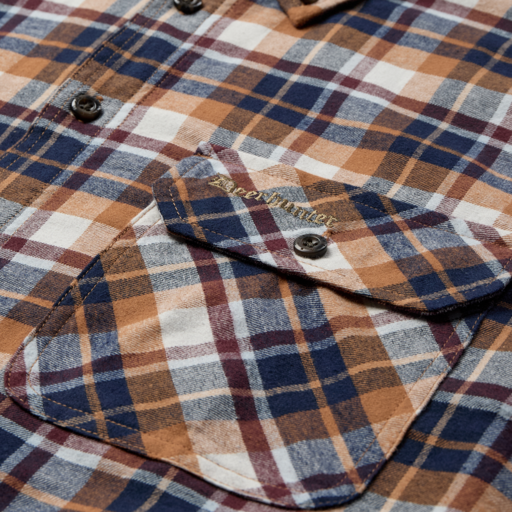Charles skjorta - Brown Check – Deerhunter