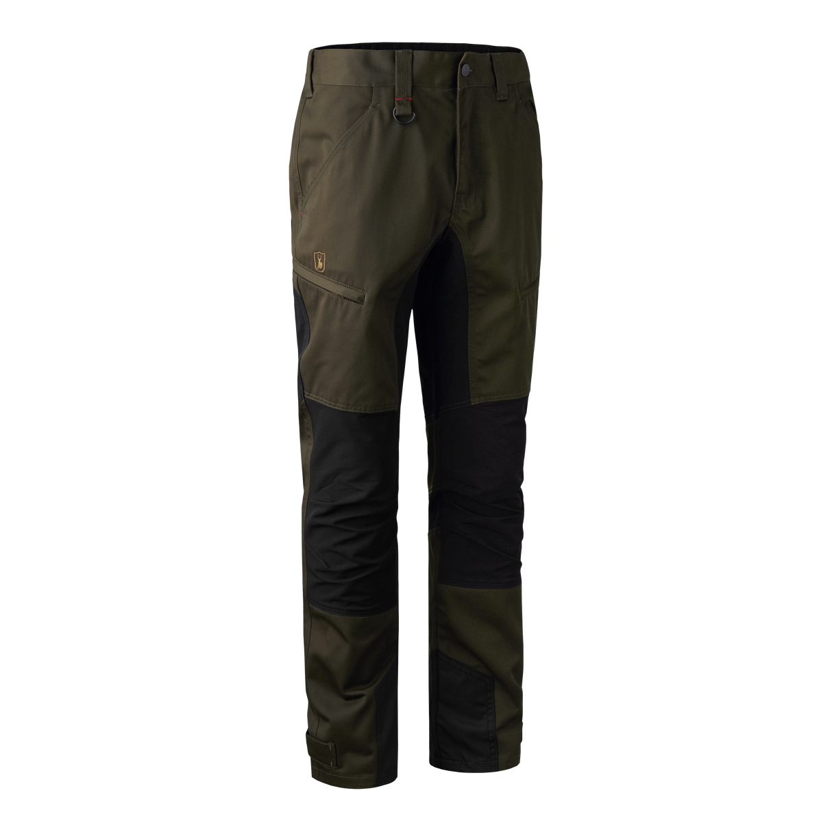 Rogaland Stretchbyxor med kontrast - Kort - Adventure Green - Deerhunter